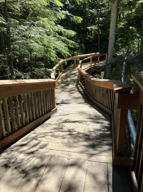 Boardwalk off of Bridge